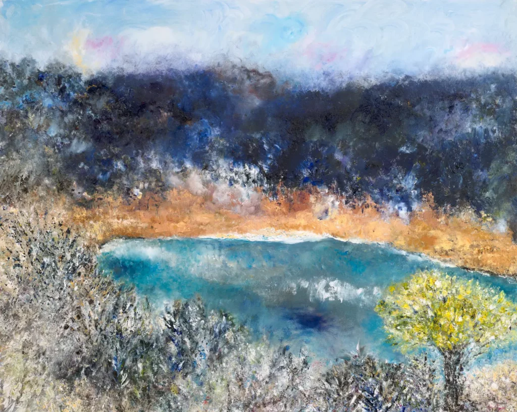 Tswaing Crater, Oil on canvas, 150cm x 120cm
