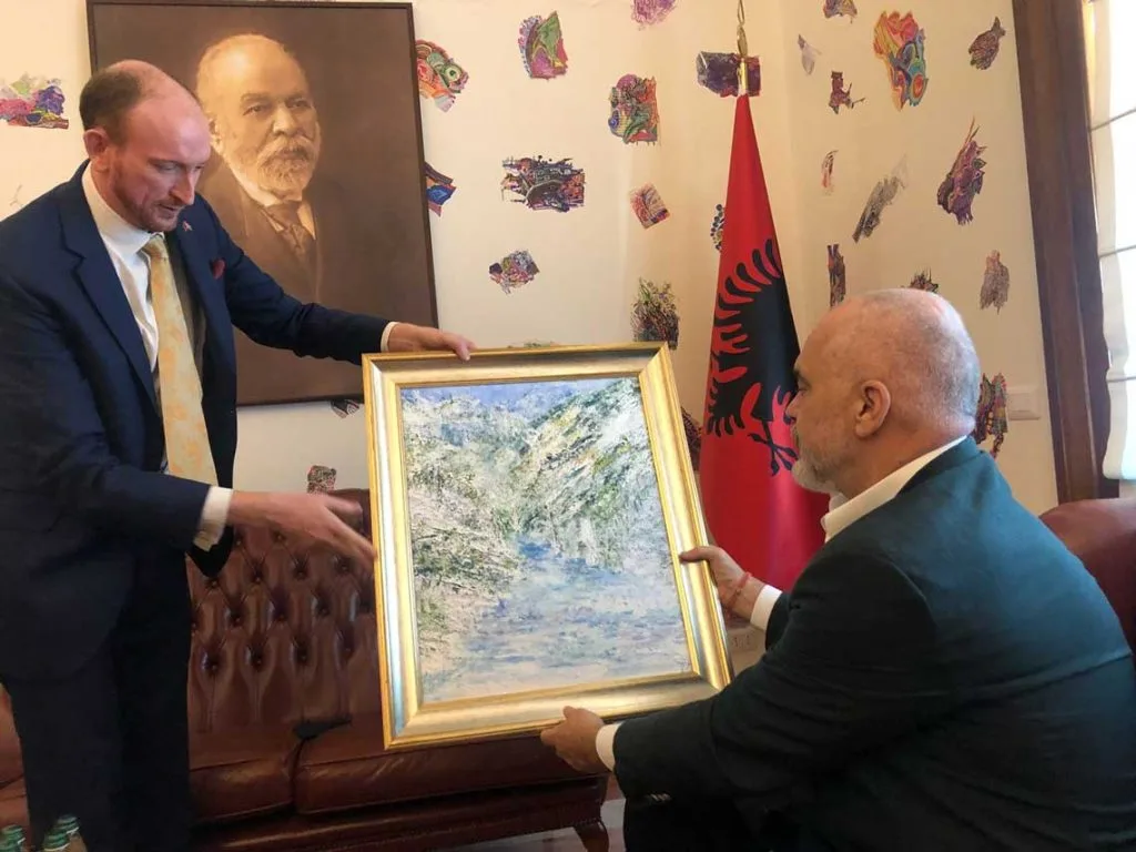 In 2023 Ella Spira's artwork was presented to the Albanian Prime Minister, Edi Rama, by the British Ambassador, honouring Albania’s WWII humanitarian legacy.