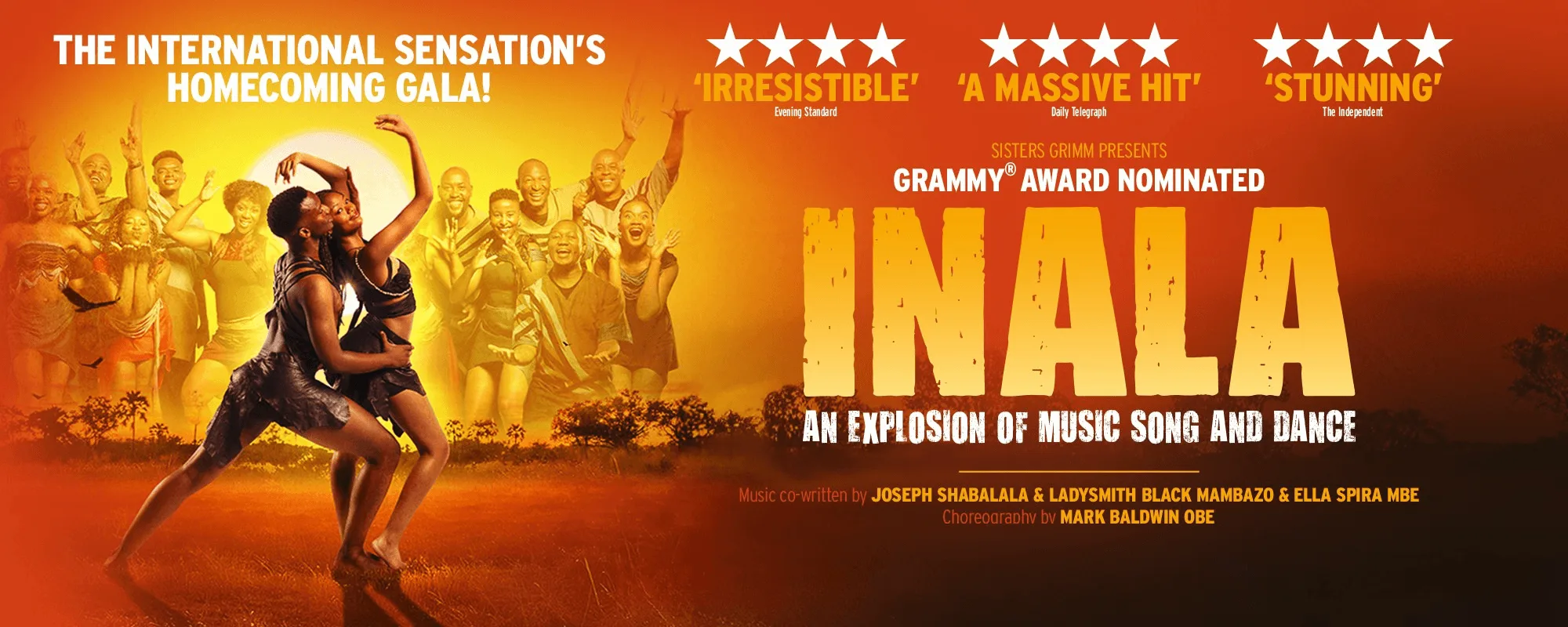 INALA, one of the most anticipated musicals in London, arrives in the West End as an immersive sensory experience.