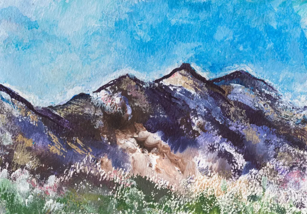 Robertson, South Africa | Acrylic on paper | 3 May 2025