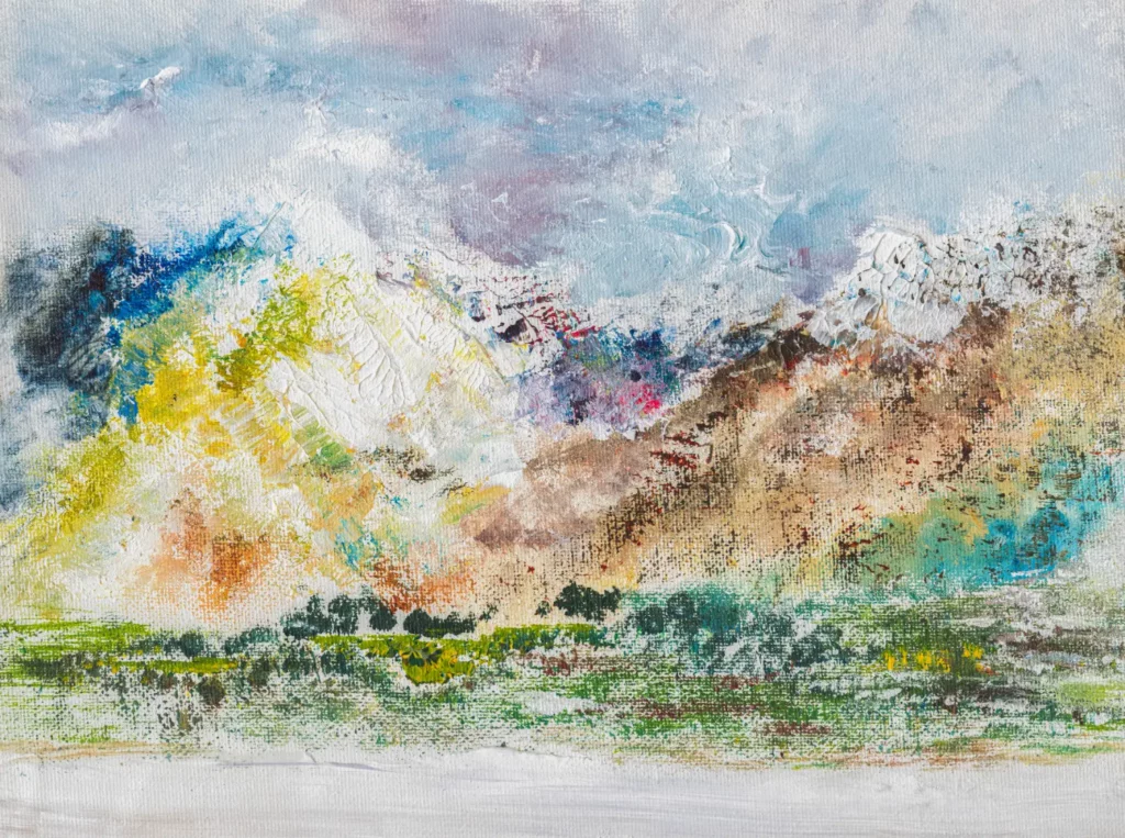 Benguela Cove, Hermanus, South Africa | Acrylic on canvas | 21 April 2025 148 × 210 mm each