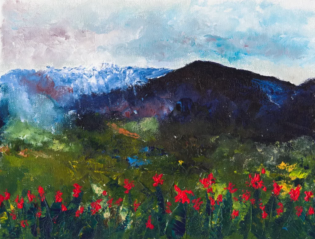 Dainty Bess, Robertson, South Africa | Acrylic on paper | 21 May 2025